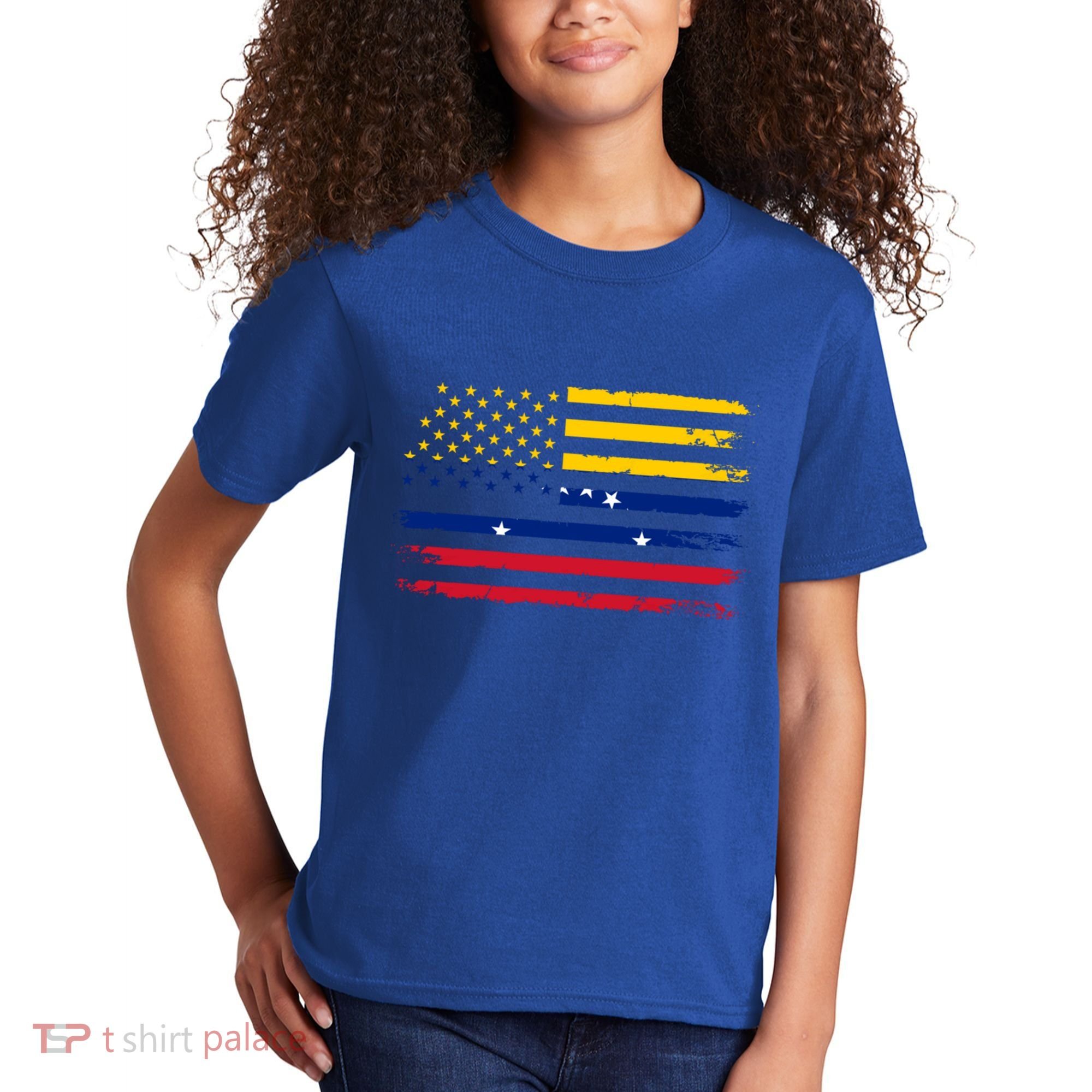 American Venezuela Flag Cute Gift Kids T-Shirt