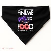 Anime Video Games And Food Lover USA-Made Doggie Bandana thumb 0