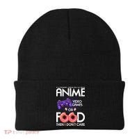 Anime Video Games And Food Lover Beanie thumb 0