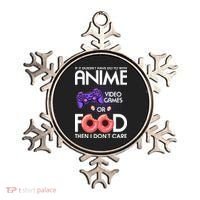 Anime Video Games And Food Lover Ornament thumb 0