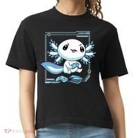 Axolotl Video Games Gamer Comfort Colors Boxy T-Shirt thumb 0