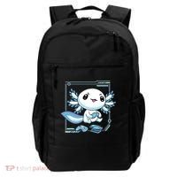 Axolotl Video Games Gamer Backpack thumb 0