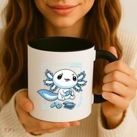 Axolotl Video Games Gamer Coffee Mug thumb 3