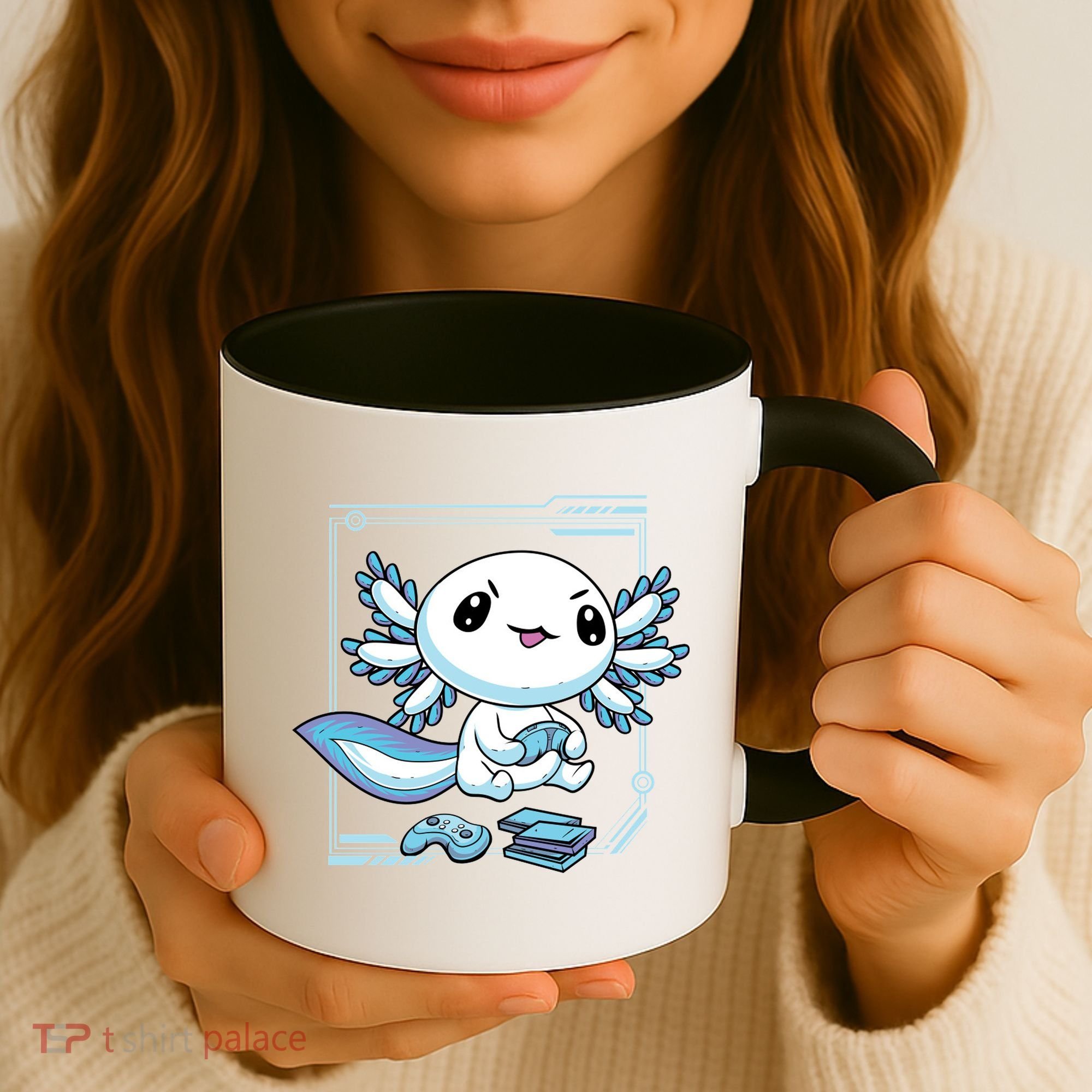Axolotl Video Games Gamer Coffee Mug