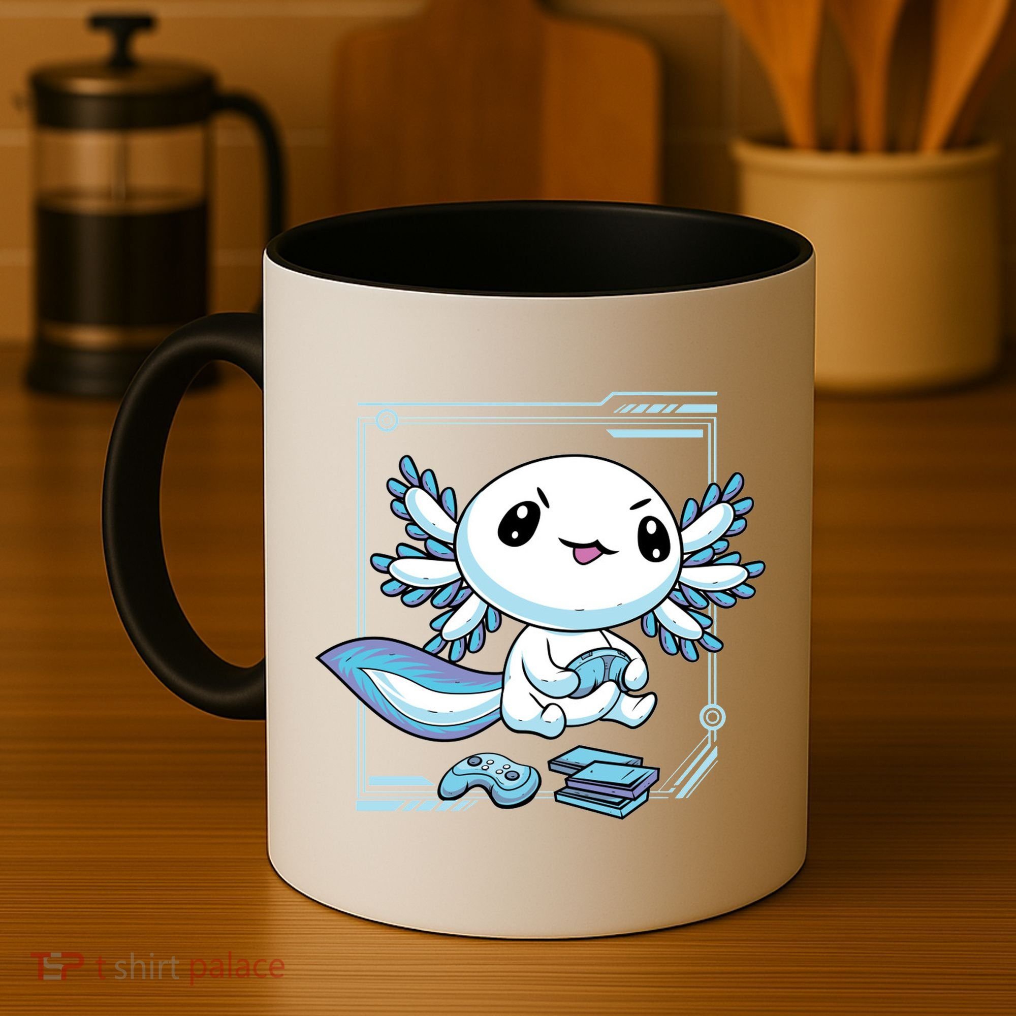 Axolotl Video Games Gamer Coffee Mug