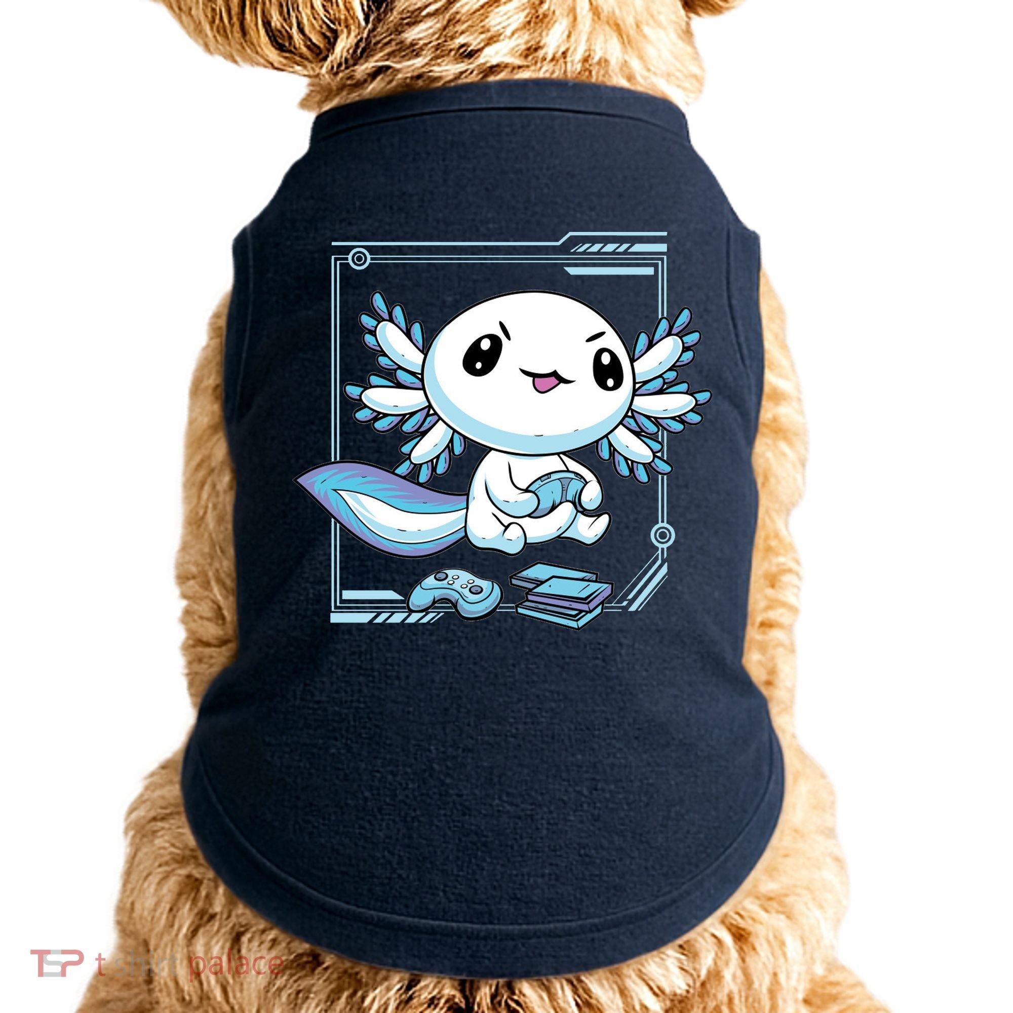 Axolotl Video Games Gamer Doggie Tank