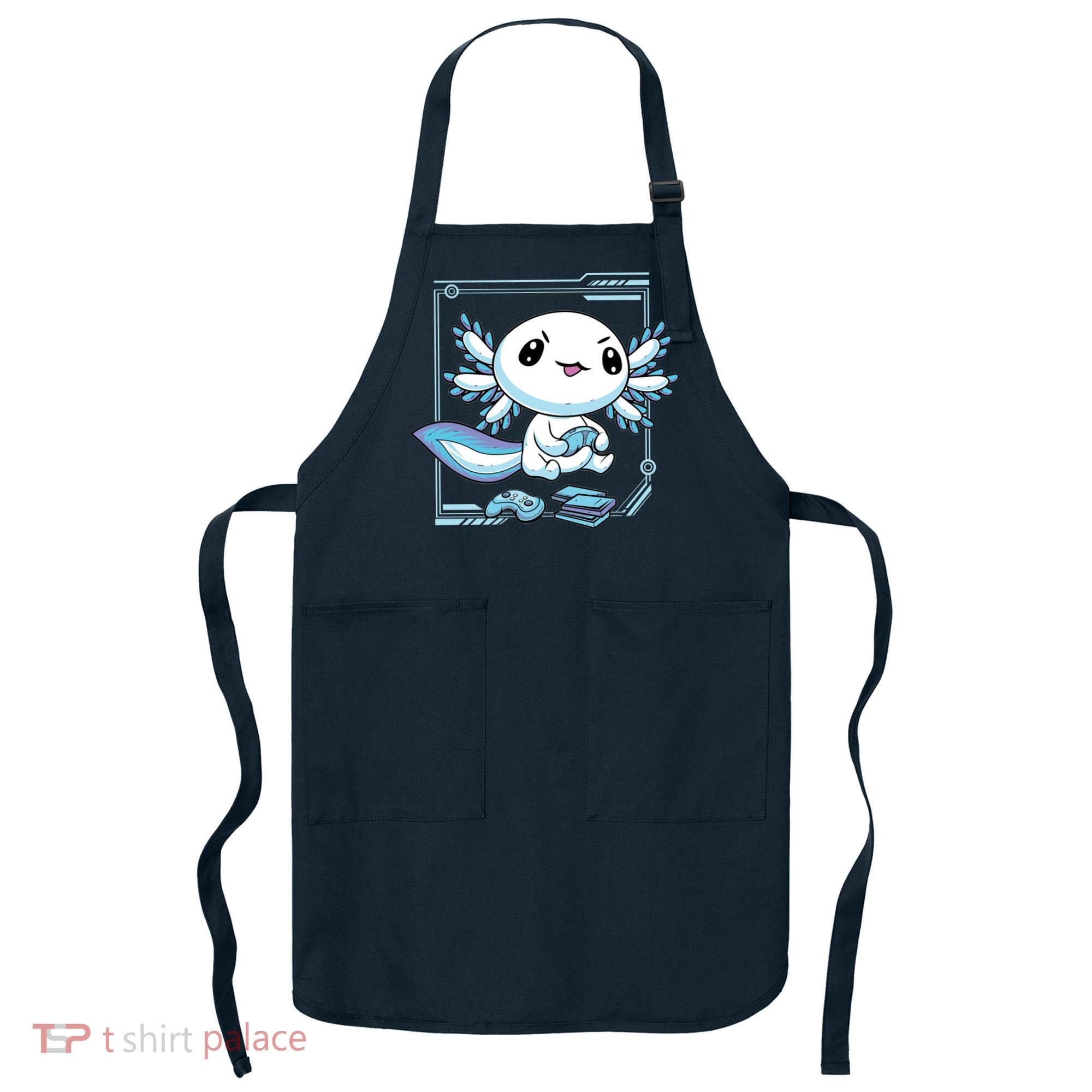 Axolotl Video Games Gamer Apron