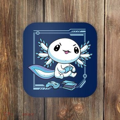 Axolotl Video Games Gamer Coaster