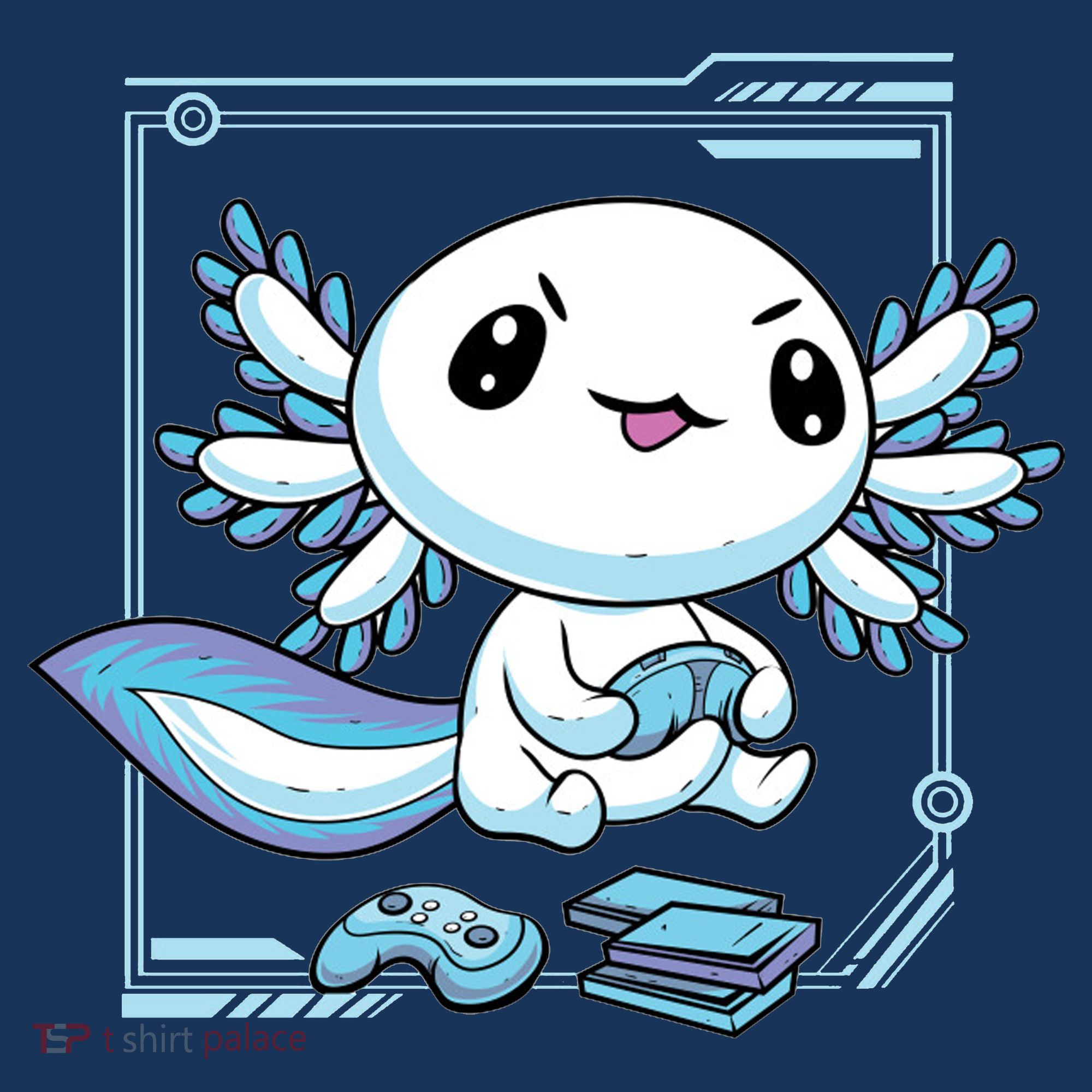 Axolotl Video Games Gamer Women's Hoodie