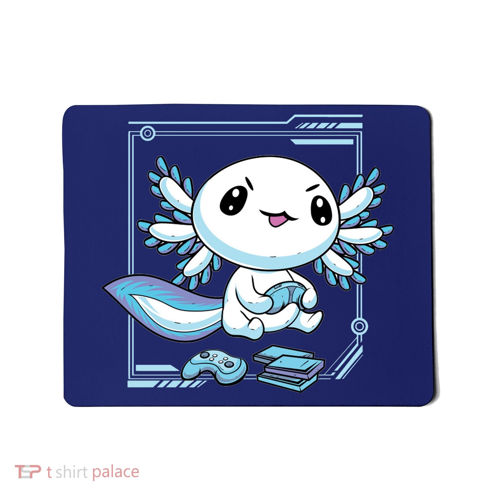Axolotl Video Games Gamer Mousepad