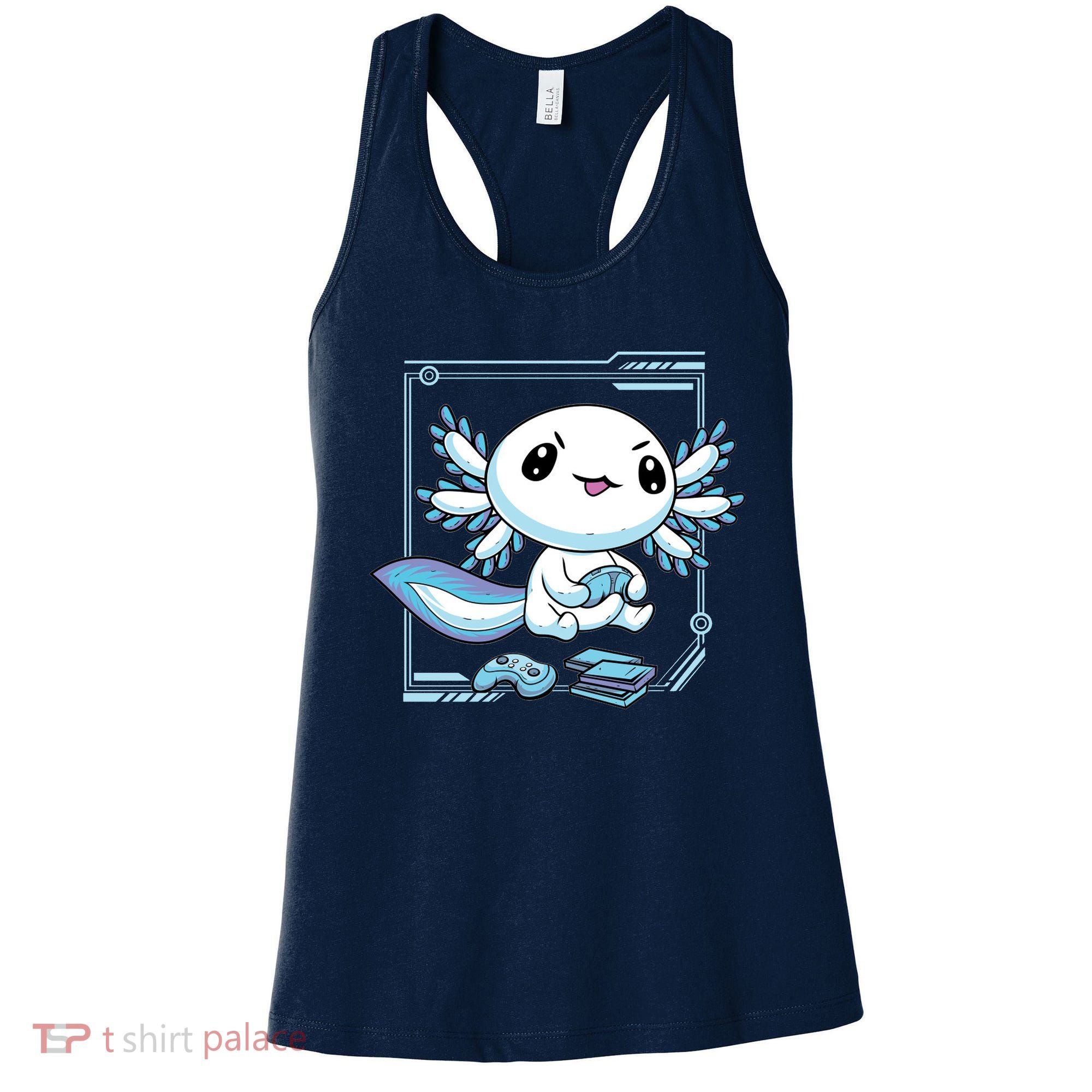 Axolotl Video Games Gamer Women's Tank Top
