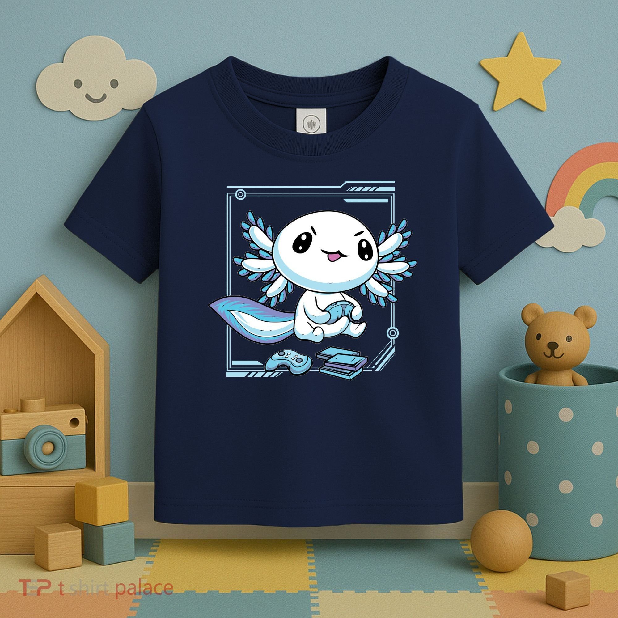 Axolotl Video Games Gamer Toddler T-Shirt