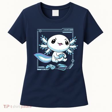 Axolotl Video Games Gamer Women's T-Shirt