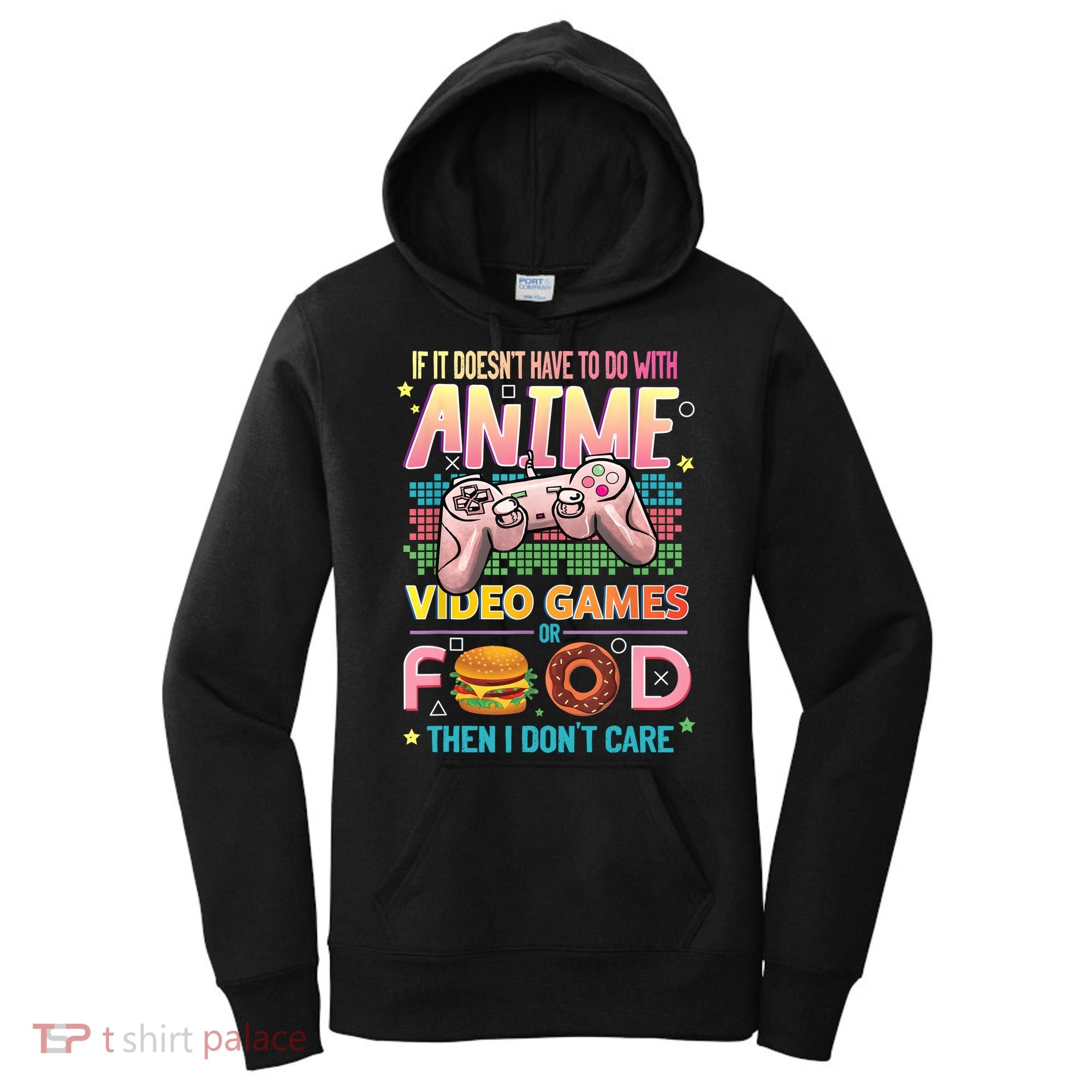 Anime Video Games Food Anime Lovers Gifts Idea Women's Hoodie