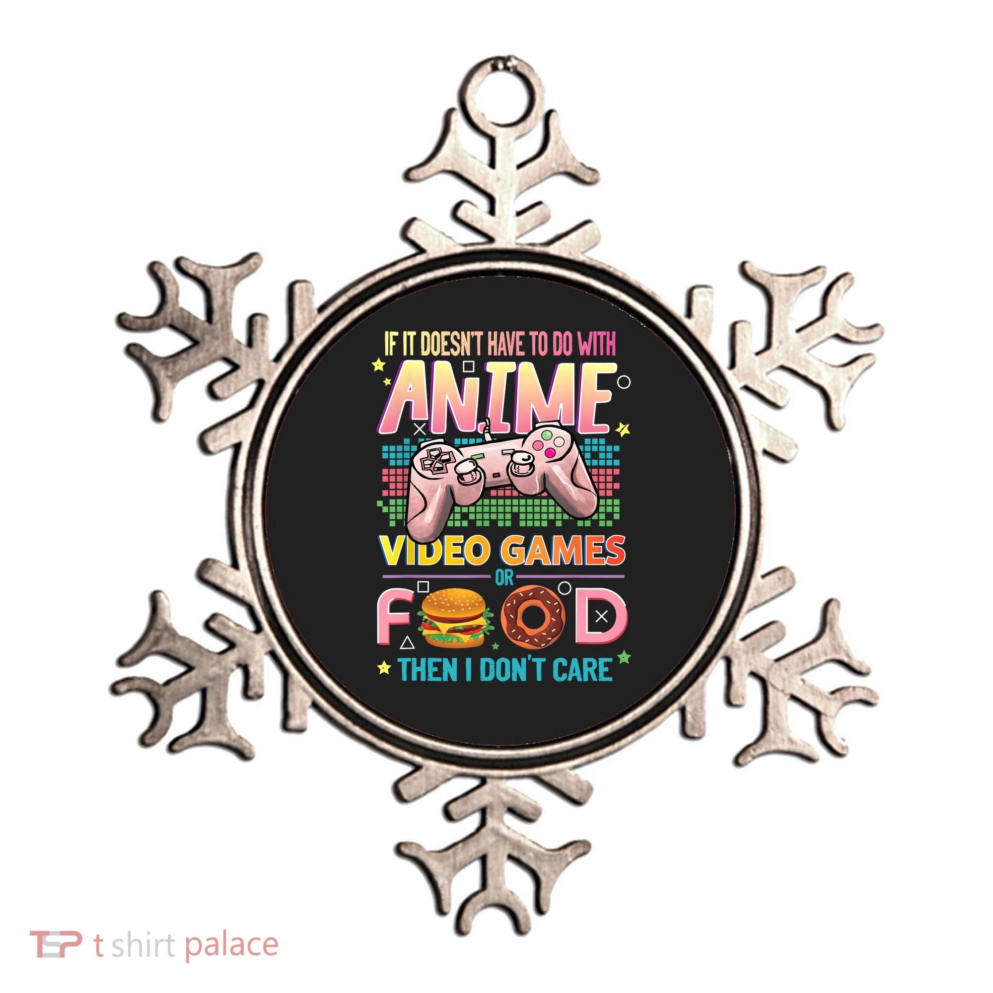 Anime Video Games Food Anime Lovers Gifts Idea Ornament