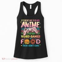 Anime Video Games Food Anime Lovers Gifts Idea Women's Tank Top thumb 0