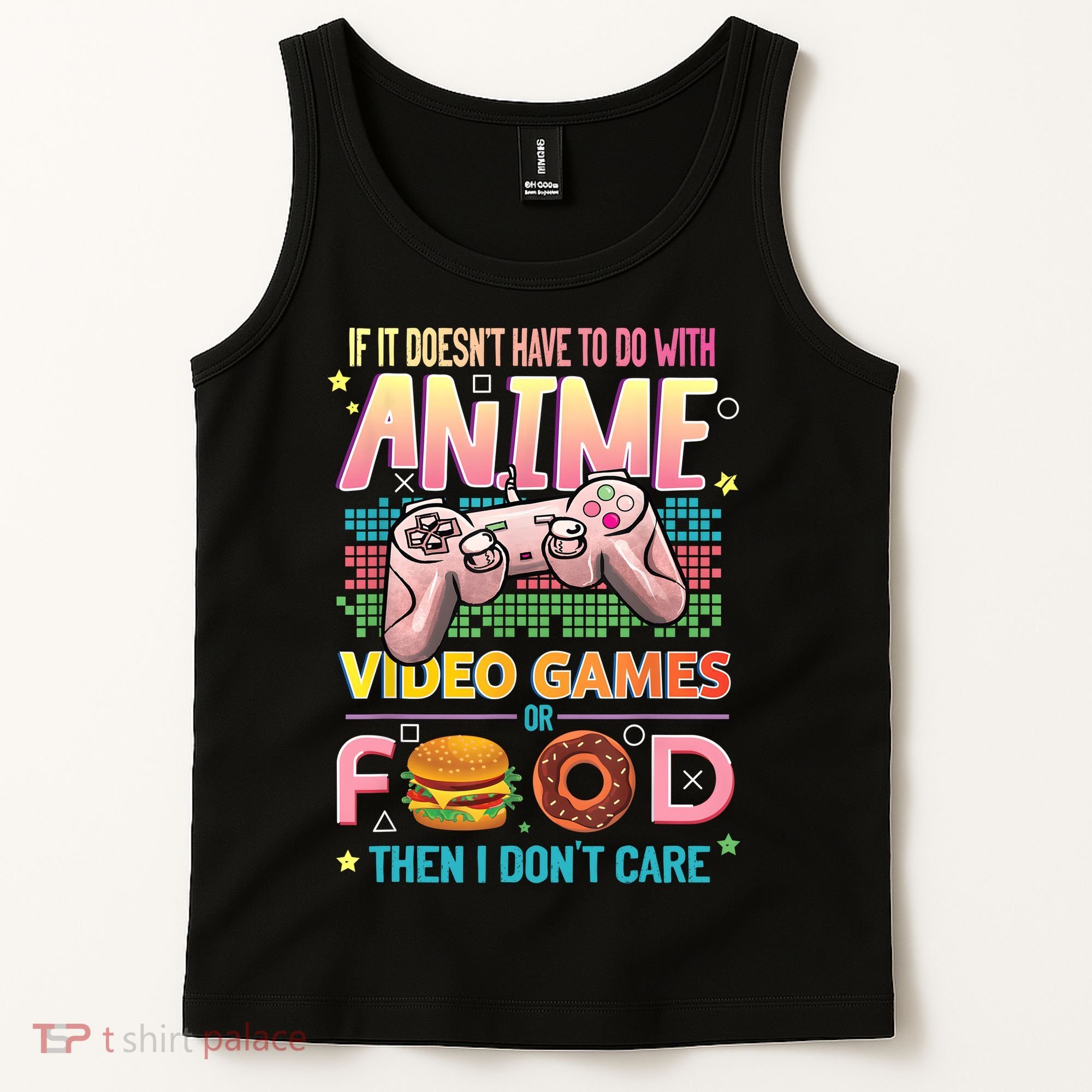 Anime Video Games Food Anime Lovers Gifts Idea Tank Top