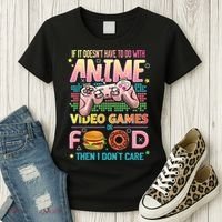 Anime Video Games Food Anime Lovers Gifts Idea Women's T-Shirt thumb 3