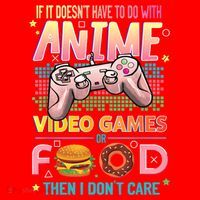 Anime Video Games Food Anime Lovers Gifts Idea Santa Hat thumb 1