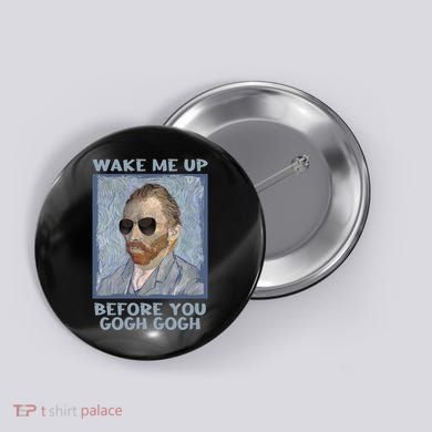Artsy Van Gogh Meme For Design For Artists Button