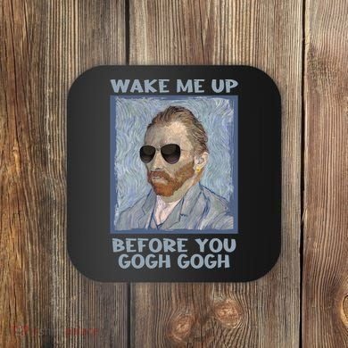 Artsy Van Gogh Meme For Design For Artists Coaster