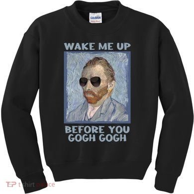Artsy Van Gogh Meme For Design For Artists Kids Sweatshirt