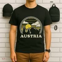 Austria Vintage Hiking Mountains T-Shirt thumb 6