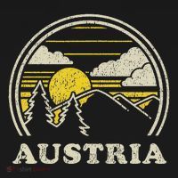 Austria Vintage Hiking Mountains T-Shirt thumb 7