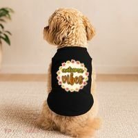 Autumn Vibes Leaf Season Doggie Tank thumb 2