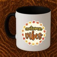 Autumn Vibes Leaf Season Coffee Mug thumb 2