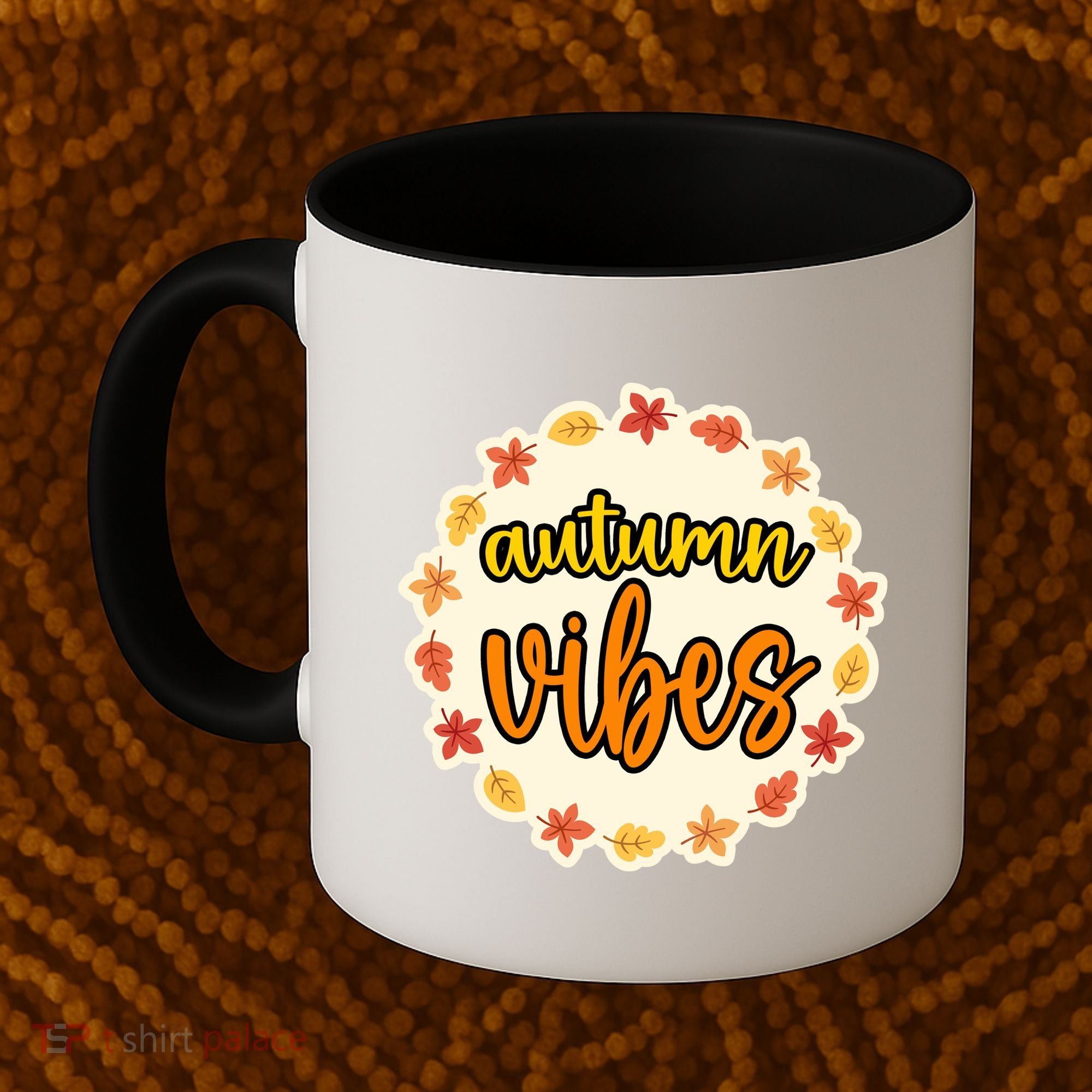 Autumn Vibes Leaf Season Coffee Mug