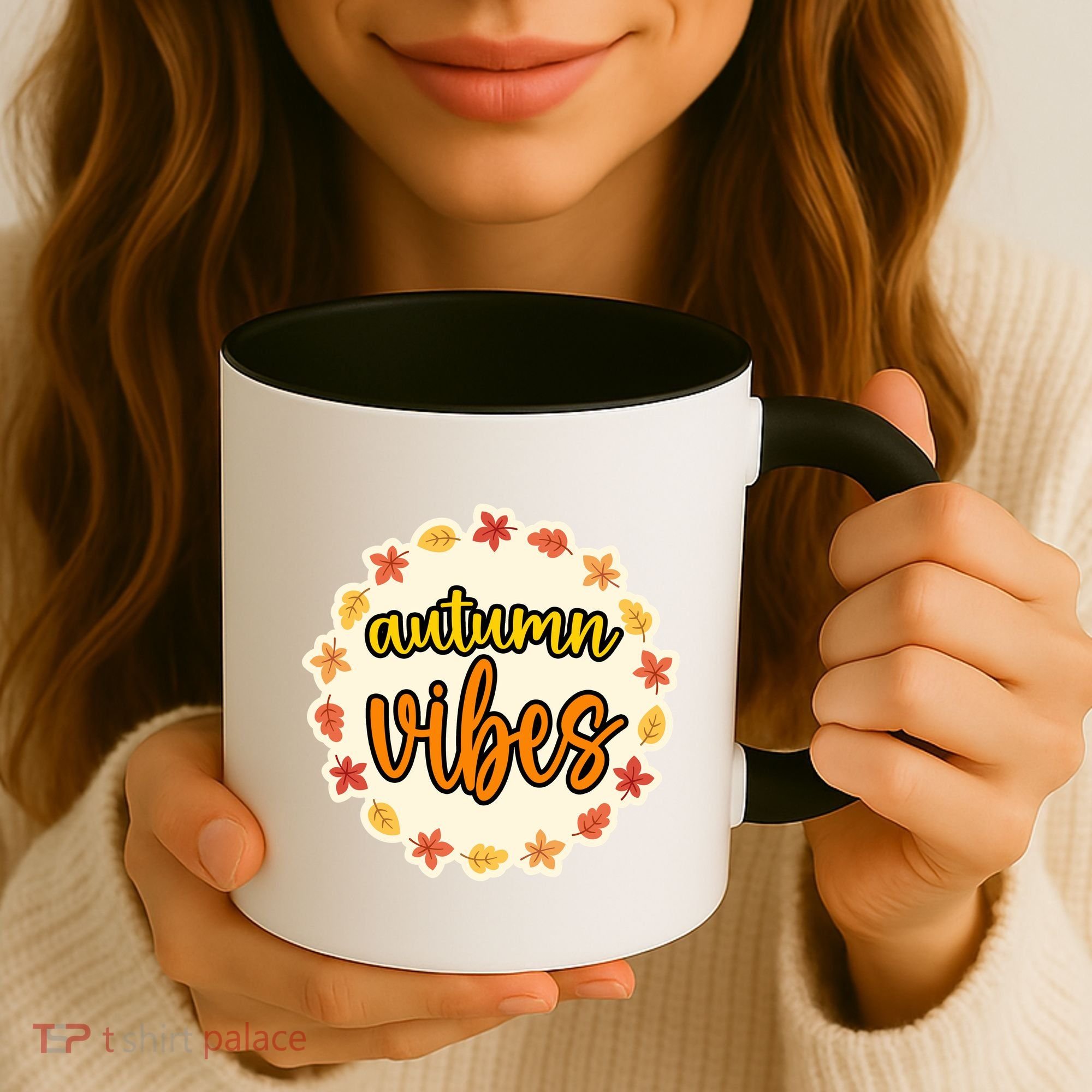 Autumn Vibes Leaf Season Coffee Mug