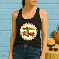 Autumn Vibes Leaf Season Women's Tank Top thumb 2
