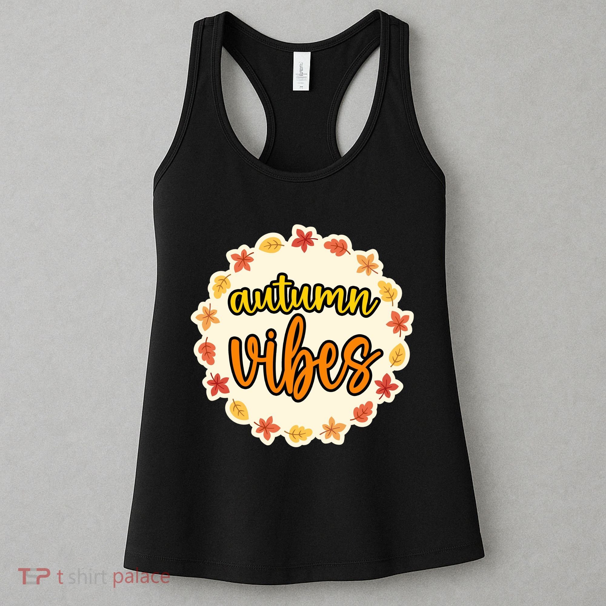 Autumn Vibes Leaf Season Women's Tank Top