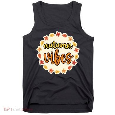 Autumn Vibes Leaf Season Tank Top