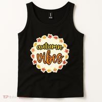Autumn Vibes Leaf Season Tank Top thumb 2