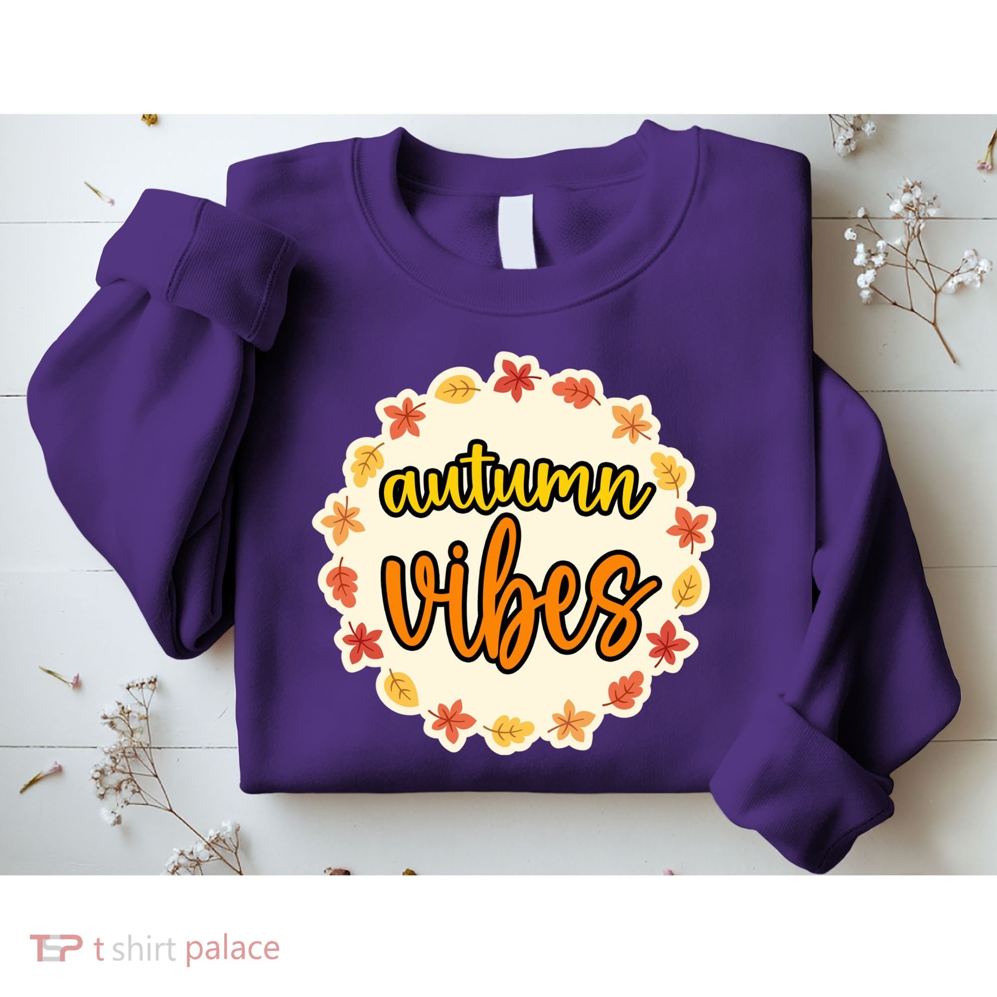 Autumn Vibes Leaf Season Sweatshirt