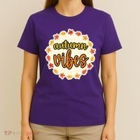 Autumn Vibes Leaf Season T-Shirt thumb 4