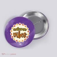 Autumn Vibes Leaf Season Button thumb 0