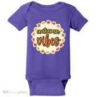 Autumn Vibes Leaf Season Baby Bodysuit thumb 0