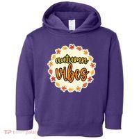 Autumn Vibes Leaf Season Toddler Hoodie thumb 0