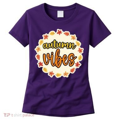 Autumn Vibes Leaf Season Women's T-Shirt