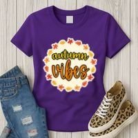 Autumn Vibes Leaf Season Women's T-Shirt thumb 3