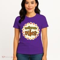 Autumn Vibes Leaf Season Women's T-Shirt thumb 4