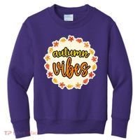Autumn Vibes Leaf Season Kids Sweatshirt thumb 0