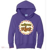 Autumn Vibes Leaf Season Kids Hoodie thumb 0