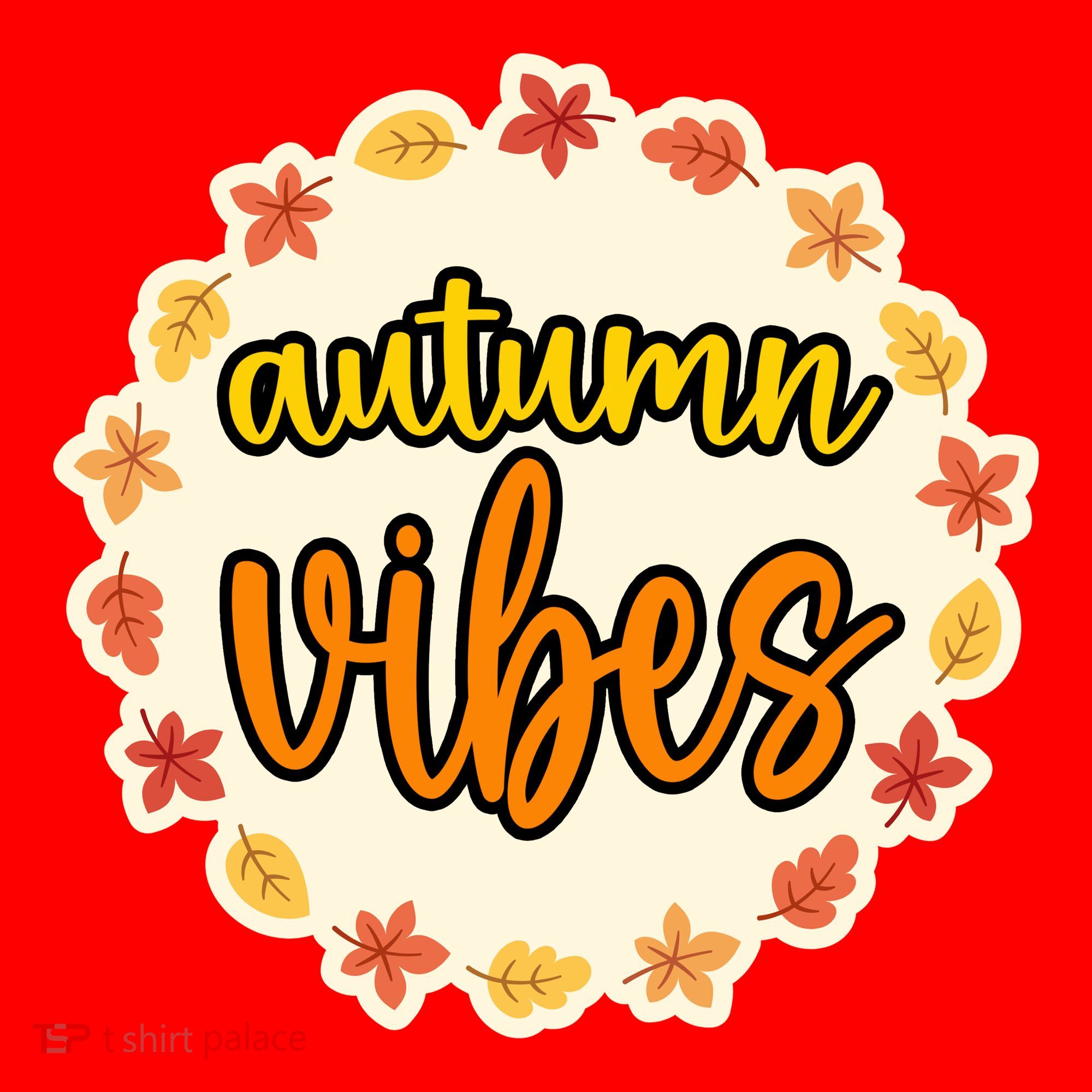 Autumn Vibes Leaf Season Santa Hat
