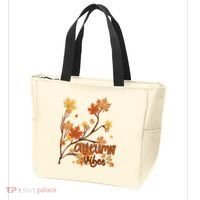Autumn Vibes Leaves Cozy Tote Bag thumb 3