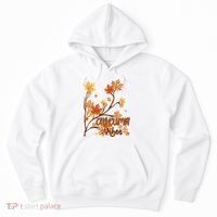 Autumn Vibes Leaves Cozy Hoodie thumb 0