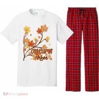 Autumn Vibes Leaves Cozy Pajama Set thumb 0